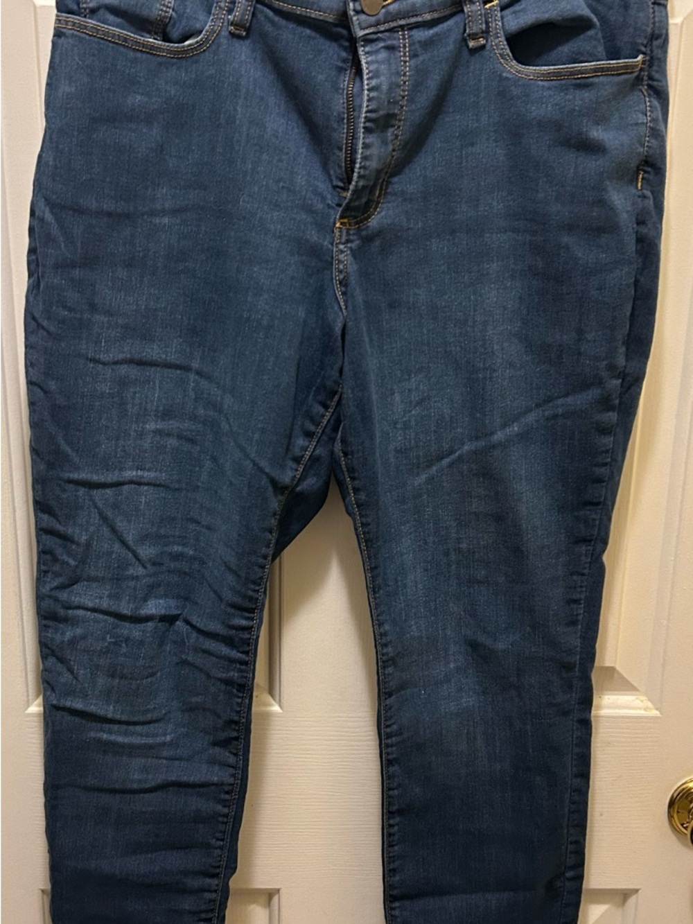 Universal Thread Skinny Jeans in Deep Indigo Blue